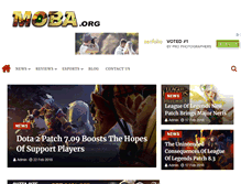 Tablet Screenshot of moba.org